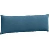 Sofa Pagalvės 2 pcs Mėlyna 120 x 40 cm Kordūrinis audinys