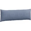 Sofa Pagalvės 2 pcs Mėlyna 120 x 40 cm Kordūrinis audinys