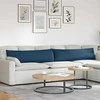 Sofa Pagalvės 2 pcs Mėlyna 145 x 40 cm audinys