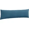 Sofa Pagalvės 2 pcs Mėlyna 145 x 40 cm Kordūrinis audinys