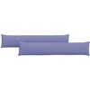 Sofa Pagalvės 2 pcs Džinsinės mėlynos 200 x 40 cm audinys