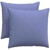 Sofa Pagalvės 2 pcs Džinsinės mėlynos 45 x 45 cm audinys