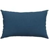 Sofa Pagalvės 2 pcs Mėlyna 50 x 30 cm audinys