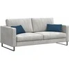 Sofa Pagalvės 2 pcs Mėlyna 50 x 30 cm audinys