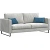 Sofa Pagalvės 2 pcs Mėlyna 50 x 30 cm Kordūrinis audinys