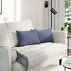 Sofa Pagalvės 2 pcs Mėlyna 50 x 30 cm Kordūrinis audinys