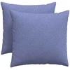 Sofa Pagalvės 2 pcs Džinsinės mėlynos 50 x 50 cm audinys