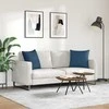 Sofa Pagalvės 2 pcs Mėlyna 50 x 50 cm audinys