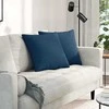 Sofa Pagalvės 2 pcs Mėlyna 50 x 50 cm audinys