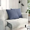 Sofa Pagalvės 2 pcs Mėlyna 50 x 50 cm Kordūrinis audinys