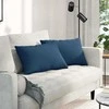 Sofa Pagalvės 2 pcs Mėlyna 60 x 40 cm audinys