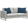 Sofa Pagalvės 2 pcs Mėlyna 70 x 50 cm audinys