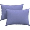 Sofa Pagalvės 2 pcs Džinsinės mėlynos 70 x 50 cm audinys