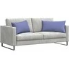 Sofa Pagalvės 2 pcs Džinsinės mėlynos 80 x 40 cm audinys