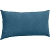 Sofa Pagalvės 2 pcs Mėlyna 80 x 40 cm Kordūrinis audinys