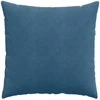 Sofa Pagalvės 2 pcs Mėlyna 80 x 80 cm Kordūrinis audinys
