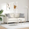 Sofa Pagalvės 2 pcs Debesų pilka 45 x 45 cm audinys