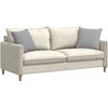 Sofa Pagalvės 2 pcs Debesų pilka 45 x 45 cm audinys