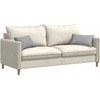 Sofa Pagalvės 2 pcs Debesų pilka 50 x 30 cm audinys
