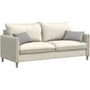 Sofa Pagalvės 2 pcs Debesų pilka 50 x 30 cm audinys