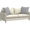 Sofa Pagalvės 2 pcs Debesų pilka 60 x 60 cm audinys