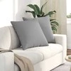 Sofa Pagalvės 2 pcs Debesų pilka 80 x 80 cm audinys