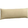 Sofa Pagalvės 2 pcs Pilkai žalia 120 x 40 cm Kordūrinis audinys
