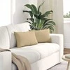 Sofa Pagalvės 2 pcs Pilkai žalia 50 x 30 cm Kordūrinis audinys