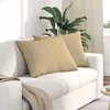 Sofa Pagalvės 2 pcs Pilkai žalia 70 x 50 cm Kordūrinis audinys