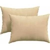 Sofa Pagalvės 2 pcs Pilkai žalia 70 x 50 cm Kordūrinis audinys