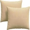 Sofa Pagalvės 2 pcs Pilkai žalia 80 x 80 cm Kordūrinis audinys