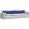 Sofa Pagalvės 2 pcs Policijos mėlyna 145 x 40 cm
