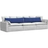 Sofa Pagalvės 2 pcs Policijos mėlyna 145 x 40 cm