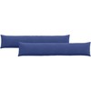 Sofa Pagalvės 2 pcs Policijos mėlyna 200 x 40 cm