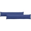 Sofa Pagalvės 2 pcs Policijos mėlyna 200 x 40 cm