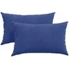 Sofa Pagalvės 2 pcs Policijos mėlyna 50 x 30 cm