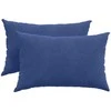 Sofa Pagalvės 2 pcs Policijos mėlyna 60 x 40 cm