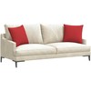 Sofa Pagalvės 2 pcs Raudona 45 x 45 cm audinys