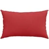 Sofa Pagalvės 2 pcs Raudona 50 x 30 cm audinys