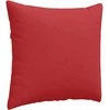 Sofa Pagalvės 2 pcs Raudona 50 x 50 cm audinys