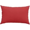 Sofa Pagalvės 2 pcs Raudona 60 x 40 cm audinys