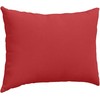 Sofa Pagalvės 2 pcs Raudona 70 x 50 cm audinys