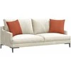 Sofa Pagalvės 2 pcs Raudona oranžinė 45 x 45 cm