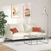 Sofa Pagalvės 2 pcs Raudona oranžinė 50 x 30 cm