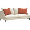 Sofa Pagalvės 2 pcs Raudona oranžinė 70 x 50 cm