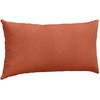 Sofa Pagalvės 2 pcs Raudona oranžinė 80 x 40 cm