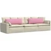 Sofa Pagalvės 2 pcs Rožinė 120 x 40 cm audinys