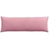 Sofa Pagalvės 2 pcs Rožinė 120 x 40 cm Kordūrinis audinys