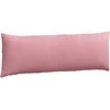 Sofa Pagalvės 2 pcs Rožinė 120 x 40 cm Kordūrinis audinys