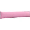 Sofa Pagalvės 2 pcs Rožinė 200 x 40 cm audinys